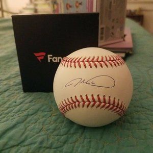 Authentic Jacob deGrom NY METS Autographed MLB Baseball Fanatics COA and MLB